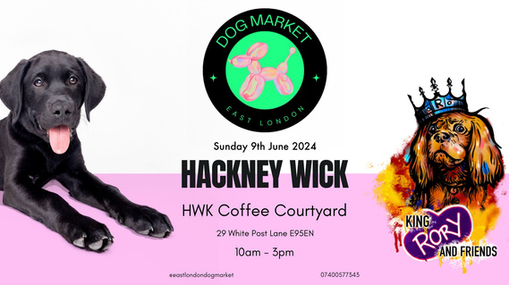 East London Dog Market with Woof Photography, hosted by HWK Coffee and King Rory & Friends. 