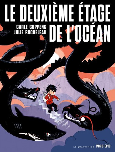 Le deuxième étage de l'Océan, texte de Carle Coppens, illustrations de Julie Rocheleau, Le Quartanier, 2015