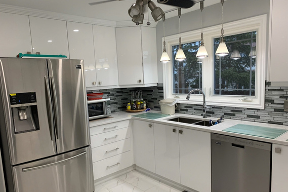 newly renovated kitchen