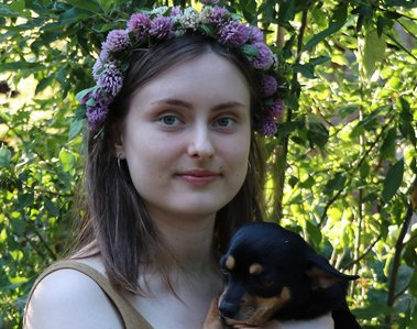 A portrait of Varvara Nedilska 