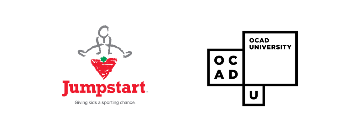 Canadian Tire Jumpstart and OCAD U logos
