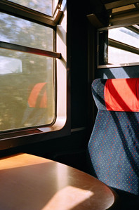 train seat, texture, wooden table, window, reflection, light streak, movement, sncf