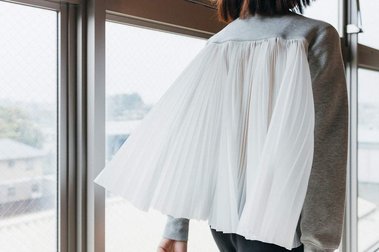 detail, white lace, window, grey sweater, sacai, nike, fashion