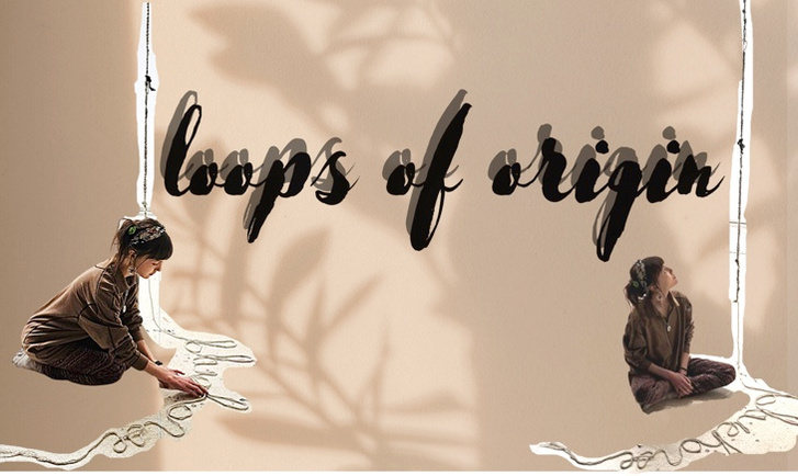 Loops Of Origin, is a multimedia crochet and poetry installation which delves into the worlds of love, of loss, and unraveling of words to memorialize, and discover my own identity in the vast web of life.