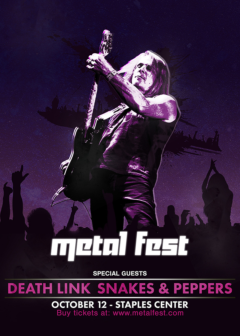 Heavy Metal Music Poster Design ri