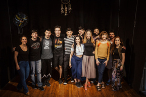 Ull Galindez teaching the Meisner Technique in Buenos Aires. Palermo.
