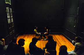 Ull Galindez teaching the Meisner Technique in Buenos Aires. Palermo.