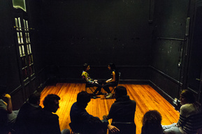 Ull Galindez teaching the Meisner Technique in Buenos Aires. Palermo.