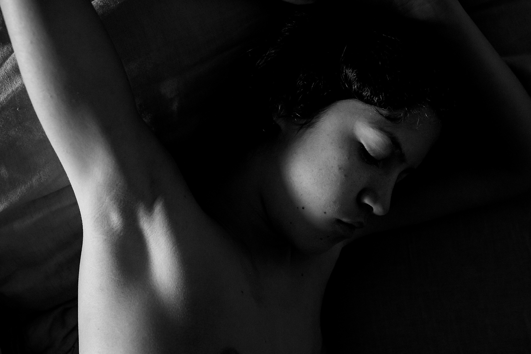 Niño despertandose.
Manuela Franjou Photography