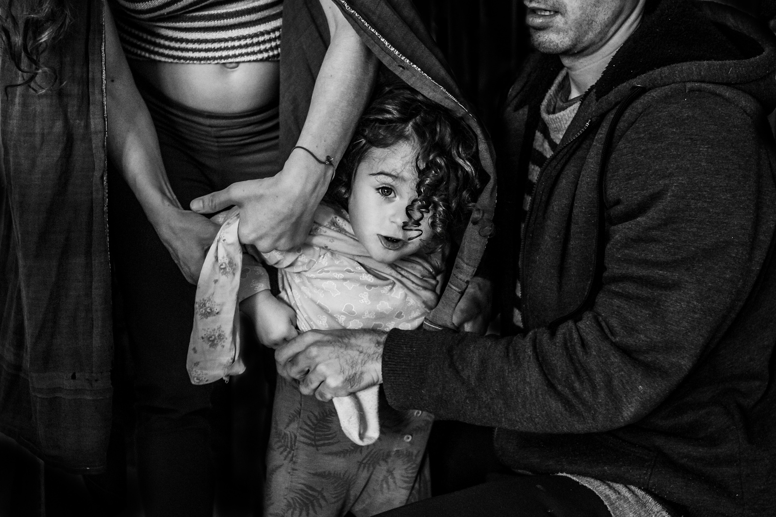 Fotografía familiar tomada por Manuela Franjou en Barcelona