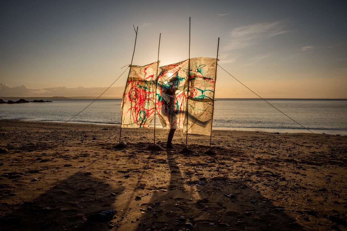 Photo by Matthew Facey, Polstreath Beach, Mevagissey, Cornwall, U.K., 2017