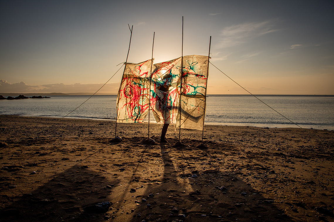 Photo by Matthew Facey, Polstreath Beach, Mevagissey, Cornwall, U.K., 2017
