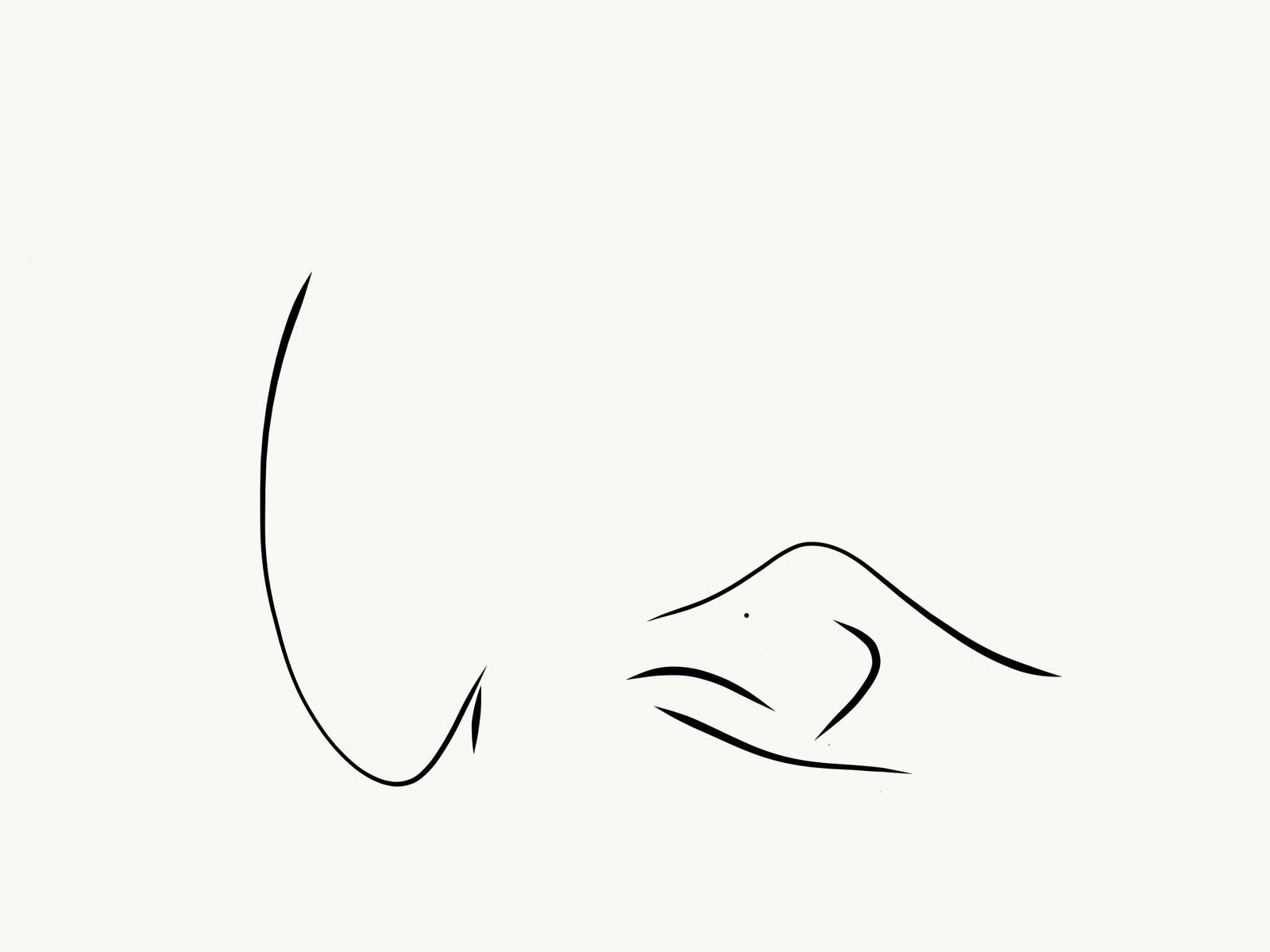 a fish eyes up a vicious hook