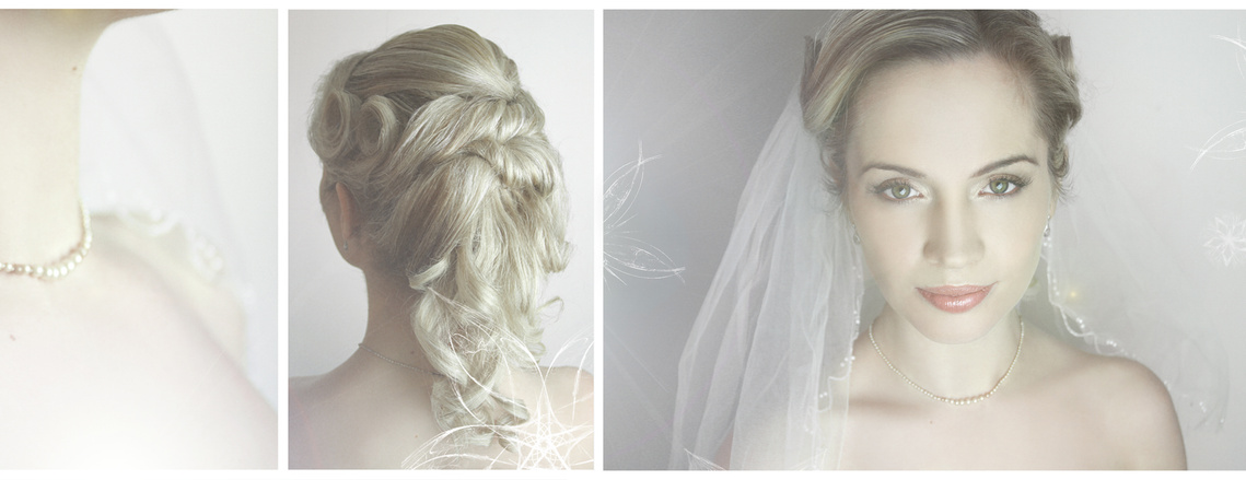 ​Bridal hair and make-up by The White Rabbit | Make-up Artist. Bristol, Bath, Somerset and surrounding areas. Beautiful wedding styling and makeovers.