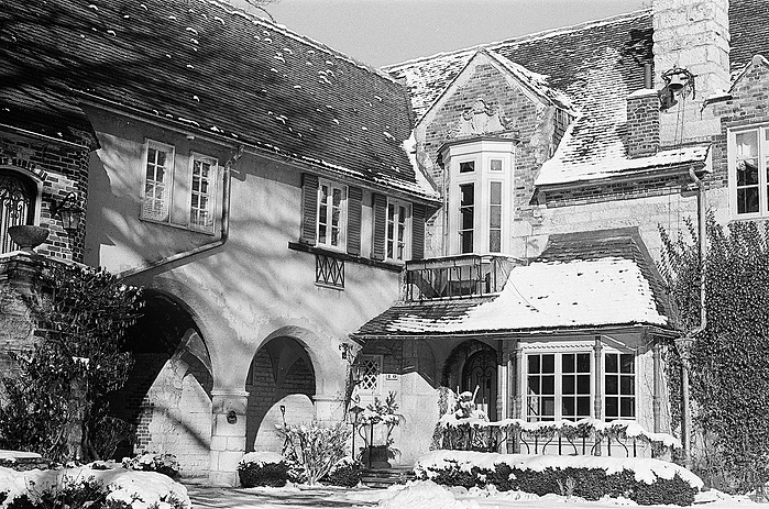 ice crystals canon black and white photography evanston illinois chicago
