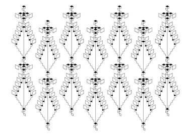 Cypress Tree stitch