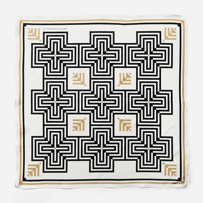 Feathers pattern design in Black & Sand color
#PrintheStitch : A visual concept of #MOTIF provides the entryway to re-imagining tradition