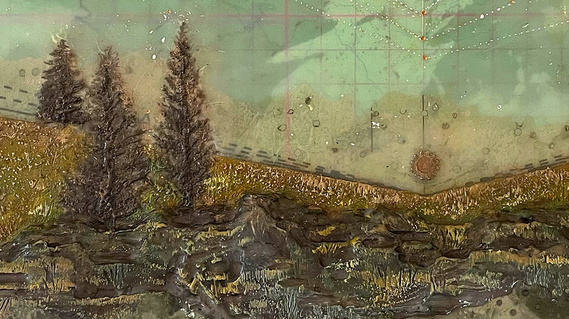 JENK - Coordinates
Encaustic artwork