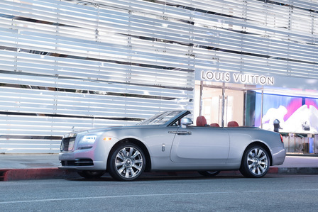 Rolls Royce Dawn in Los Angeles, California, USA by automotive photographer Theron Lane