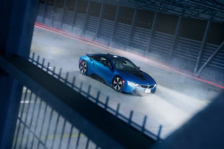 BMW i8 in Toronto, Ontario, Canada by automotive photographer Theron Lane