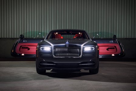 Rolls Royce Wraith in Mississauga, Ontario, Canada by automotive photographer Theron Lane