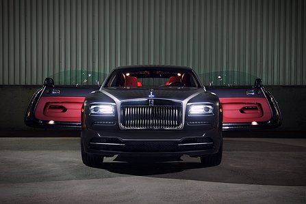 Rolls Royce Wraith in Mississauga, Ontario, Canada by automotive photographer Theron Lane
