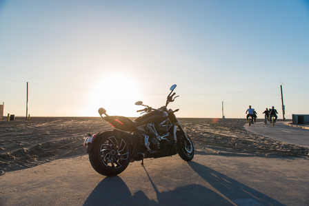Ducati XDiavelS in Los Angeles by motorcycle photographer Theron Lane