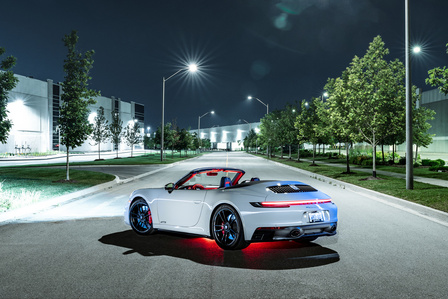 Porsche 911 GTS in Milton, Ontario, Canada by automotive photographer Theron Lane