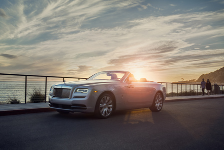 Rolls Royce Dawn in Los Angeles, California, USA by automotive photographer Theron Lane