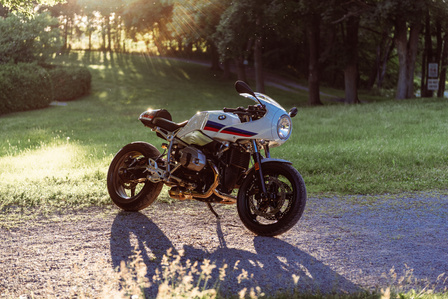 BMW rNineT Racer by motorcycle photographer Theron Lane
