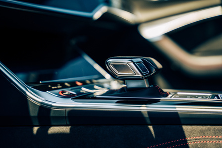 Audi RS6 Avant interior by automotive photographer Theron Lane