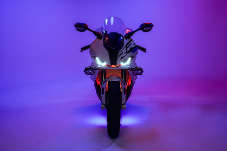 BMW S1000RR motorcycle by motorcycle photographer Theron Lane at VivaStudios