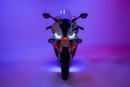 BMW S1000RR motorcycle by motorcycle photographer Theron Lane at VivaStudios