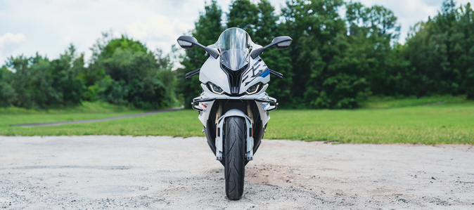 BMW S1000RR by motorcycle photographer Theron Lane