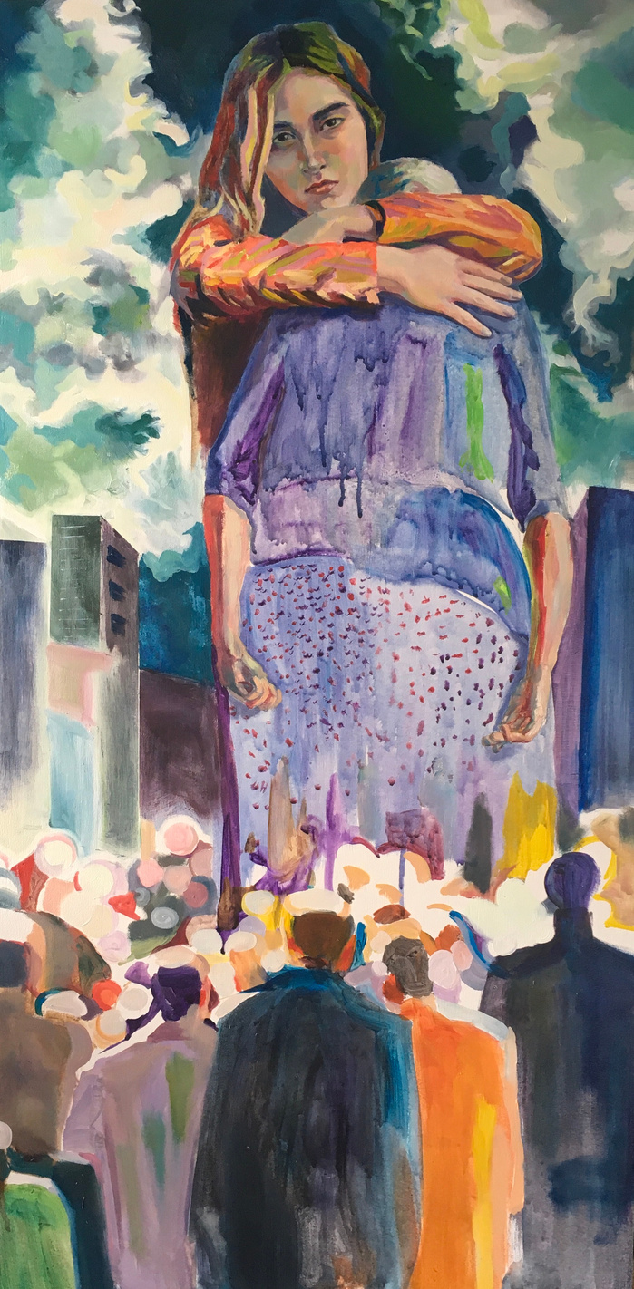 Oil on panel