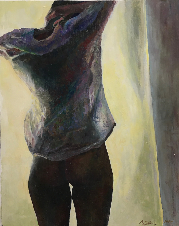 Oil on panel