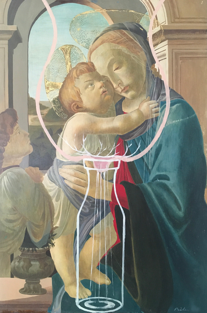 Oil on panel