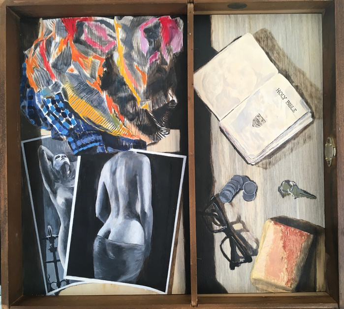 Oil on panel