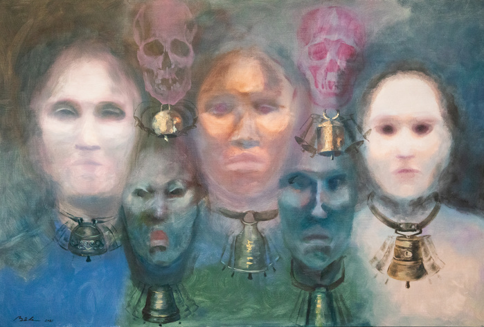 Oil on panel