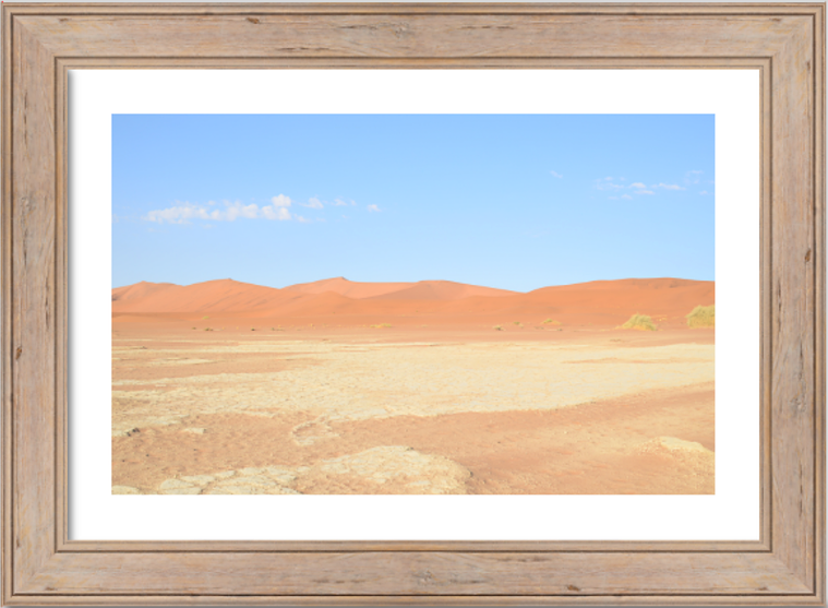 A selection of landscape photographs taken at Dead Vlei, Sossusvlei, in the Namib-Naukluft National Park, Namibia by photographer Lizane Louw