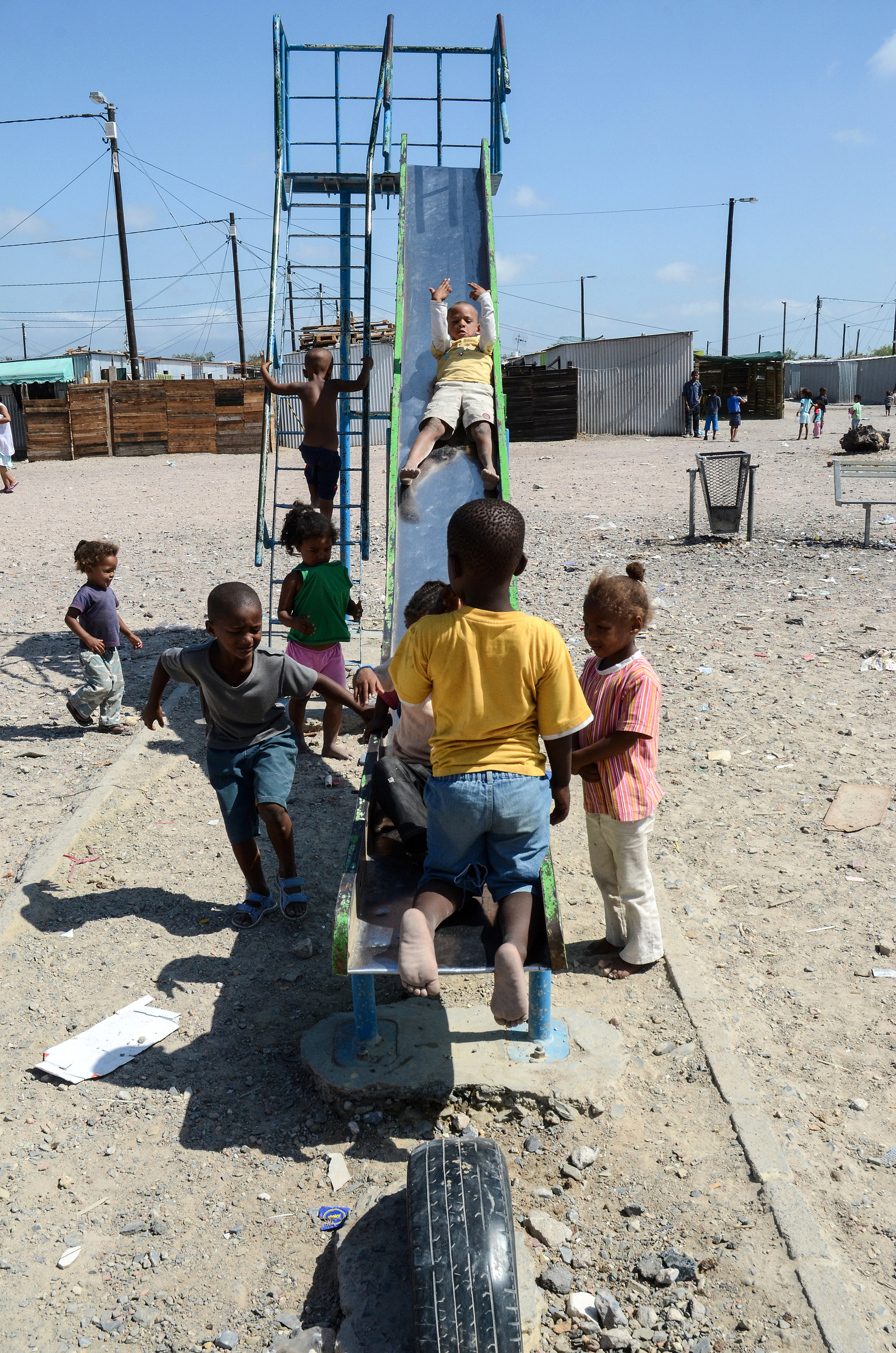 photojournalism, photojournalist, news photograph, news, Africa, South Africa, Cape Town, Blikkiesdorp, informal settlement, township