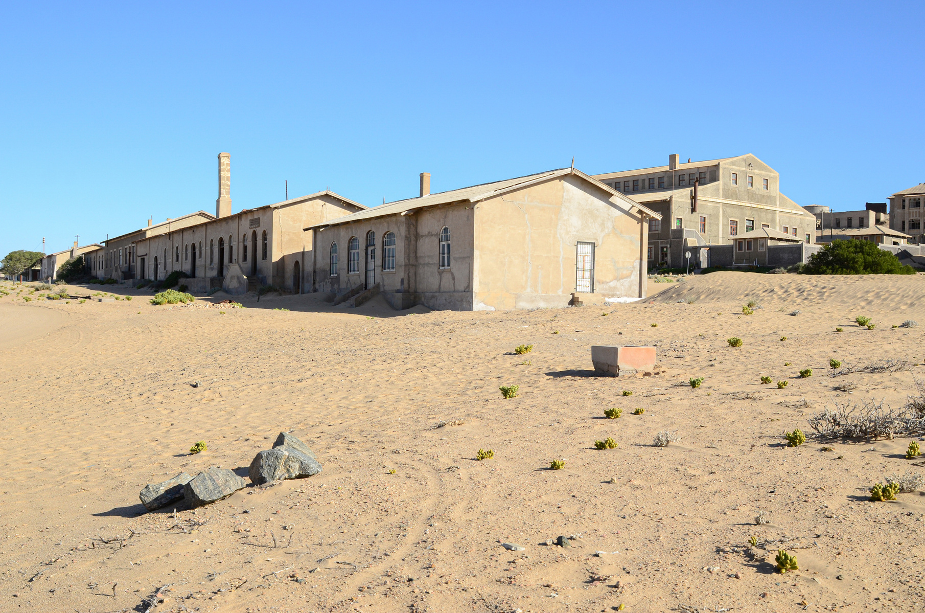 "Portraits of Time" Fine Art Photography Collection. Kolmanskop, Namibia. A work from the collection created at Kolmanskop by photographer, Lizane Louw. An image of an abandoned building in the diamond mining village in the Namib.