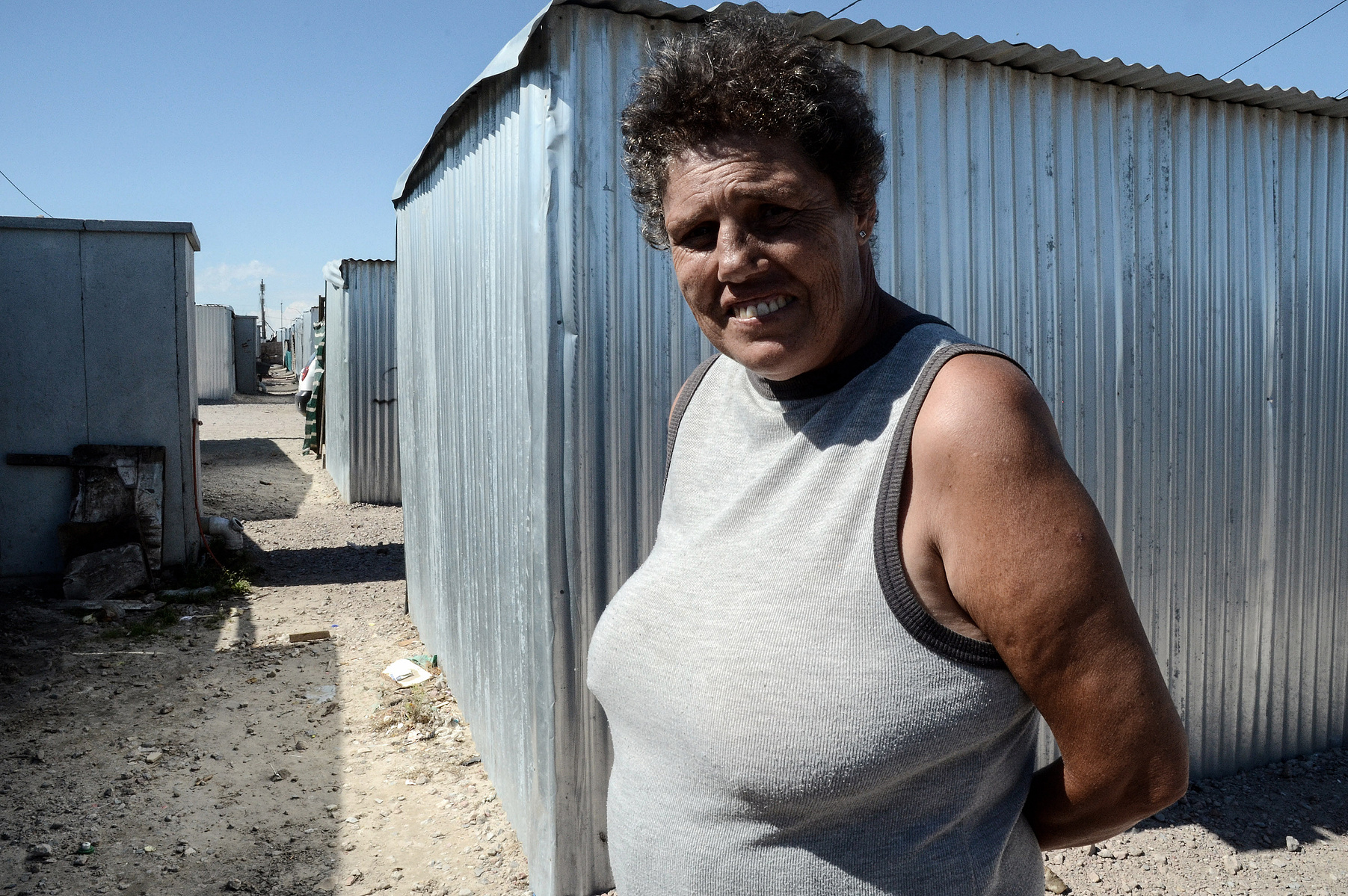 photojournalism, photojournalist, news photograph, news, Africa, South Africa, Cape Town, Blikkiesdorp, informal settlement, township