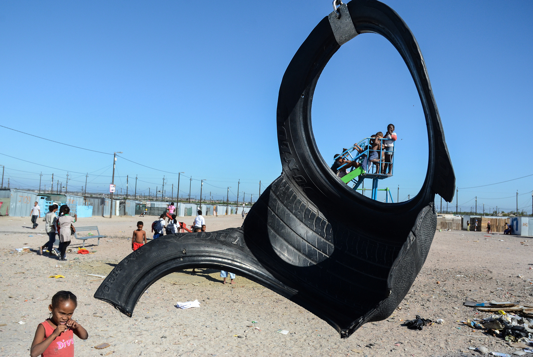 photojournalism, photojournalist, news photograph, news, Africa, South Africa, Cape Town, Blikkiesdorp, informal settlement, township