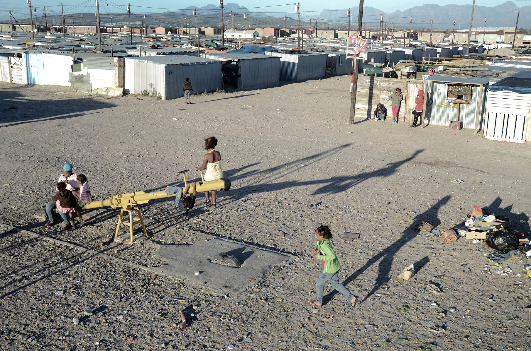 photojournalism, photojournalist, news photograph, news, Africa, South Africa, Cape Town, Blikkiesdorp, informal settlement, township
