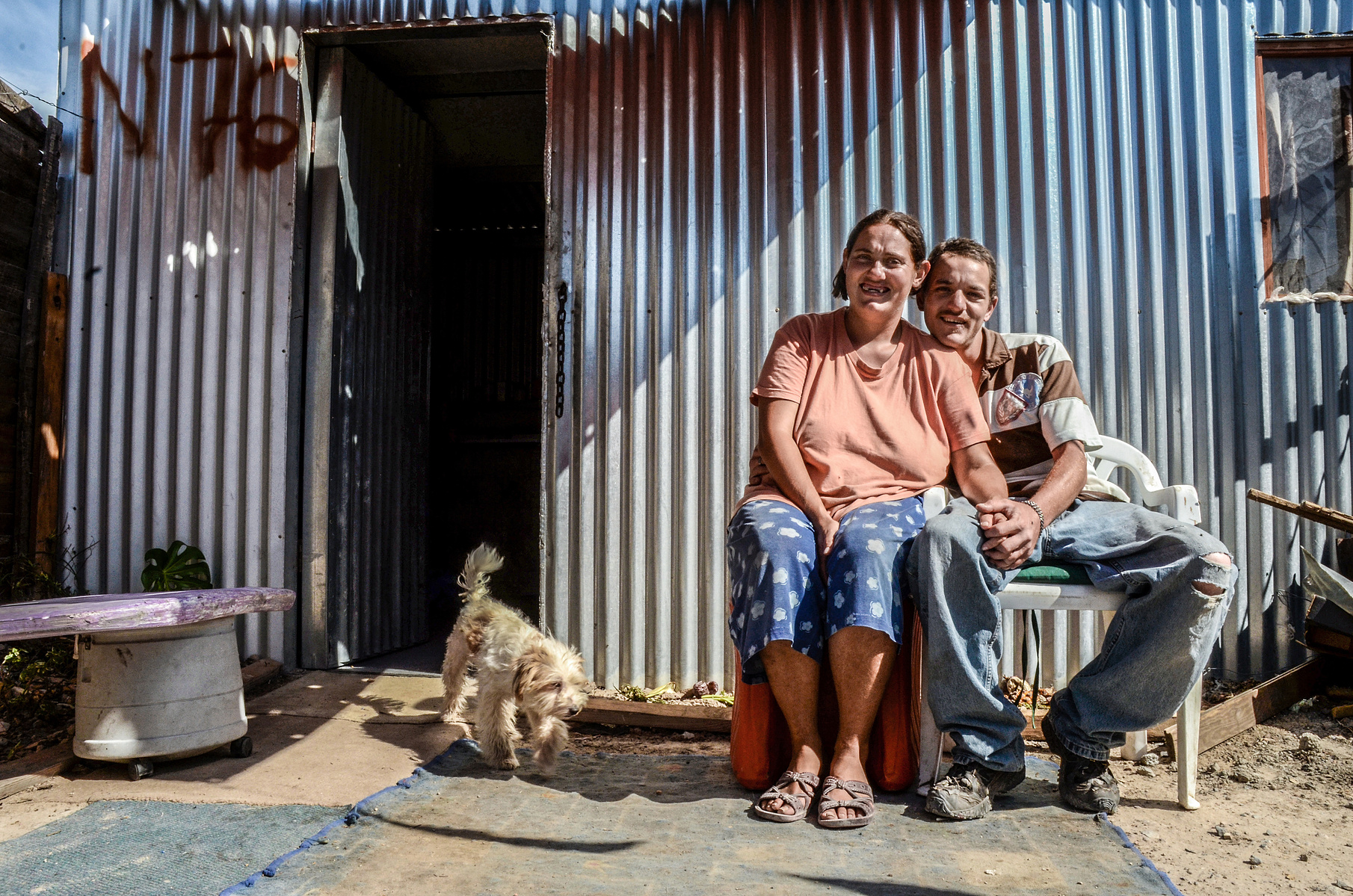 photojournalism, photojournalist, news photograph, news, Africa, South Africa, Cape Town, Blikkiesdorp, informal settlement, township