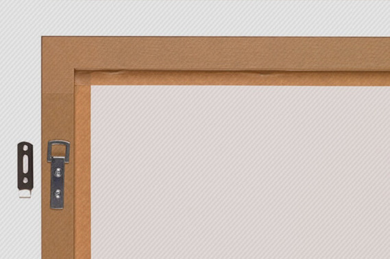The image examples show the fixtures, the D rings and the cord and strap hangers of framed work. These fixtures make hanging your fine art print on your wall easy. 