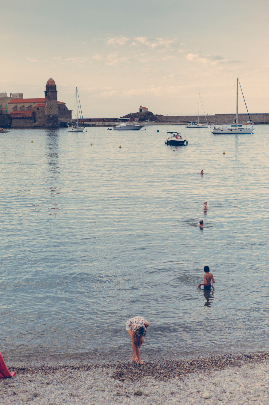 Photograph taken in Collioure, France, - Mediterranean coast, 2014.
