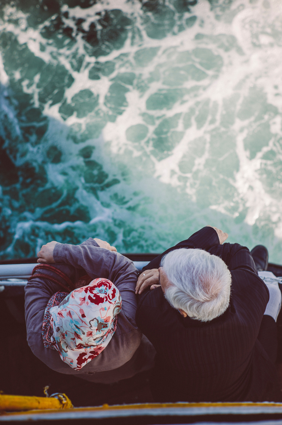 Photograph taken on the Bosphorus, Istanbul, Turkey, 2014.