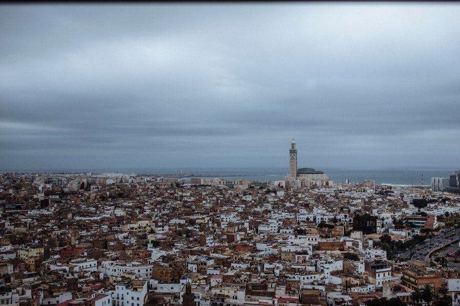 Photograph taken in Casablanca, Morocco, 2015.